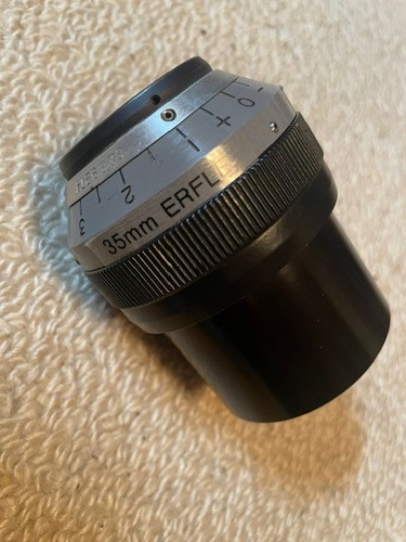 MILITARY 35MM ERFLE 2" WIDE FIELD TELESCOPE EYEPIECE