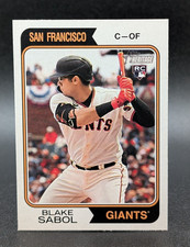 2023 Topps Heritage High Number #618 Blake Sabol RC Francisco Giants