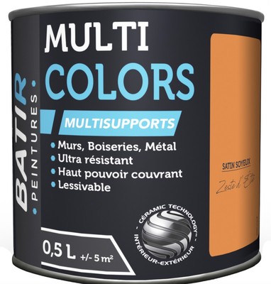 Peinture Multi-supports V33 Colorissim Satin Rose nude pas cher