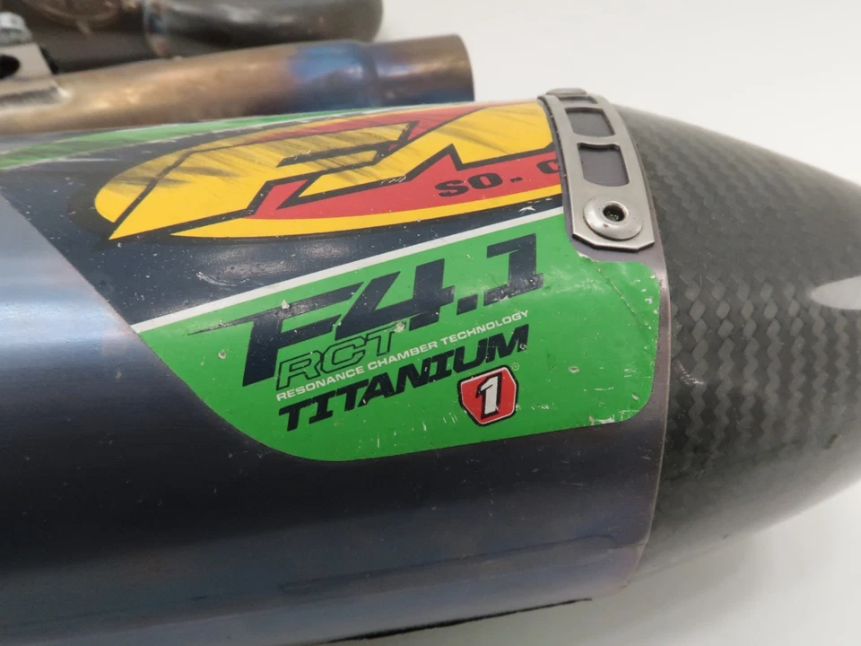 Kawasaki KX250F - FMF F4.1 cabeçalho de tubo de escape de titânio ponta de carbono - 2020 KX 250 - Imagem 3 de 4