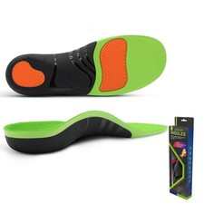 Datirzyx Plantar Fasciitis Insoles High Arch Support Insoles Pain Relief 250L...
