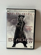 Blade II DVD, 2002 2-Disc Set - New Line Platinum Series - Wesley Snipes