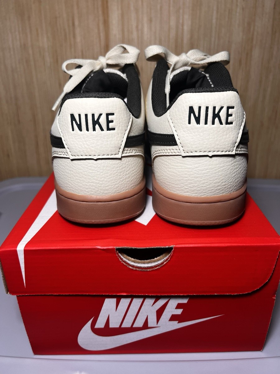 NIKE COURT VISION LOW LT Khaki/Sequoia-Gum med Brown Kaki  display picture 1