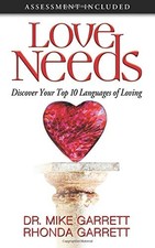 LOVE NEEDS: DISCOVER YOUR TOP 10 LANGUAGES OF LOVING By Mike Garrett & Rhonda