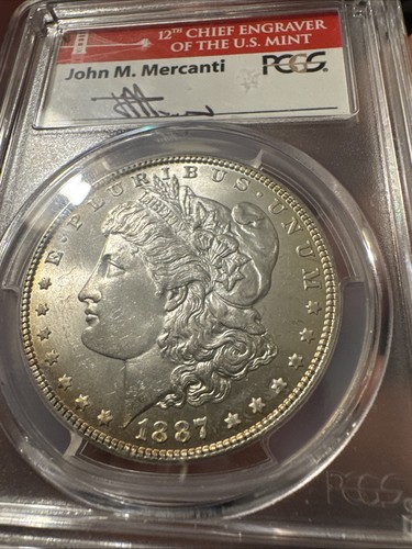 1887 Philadelphia Morgan Silver