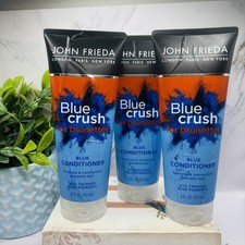 John Frieda Blue Crush Brunettes Hair Blue Conditioner  3 Pcs