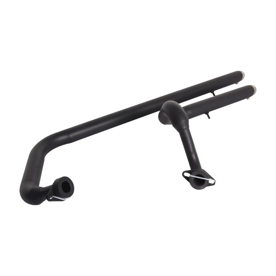 Sistema de tubos de escape preto ajuste silenciador para Yamaha Virago750 1100 XV750 XV1100/S - Imagem 4 de 4