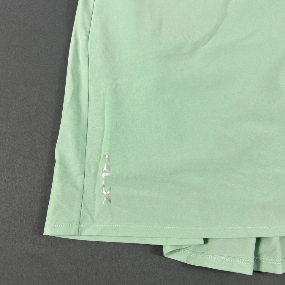 Pantalón corto de golf RLX Ralph Lauren para mujer grande verde poliéster spandex nuevo con etiquetas precio de venta sugerido por el fabricante 128 USD Foto 2 de 4