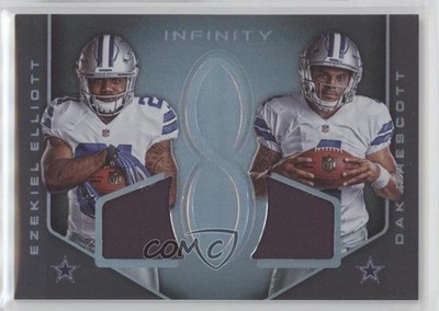 2016 Infinity RPS Dual Memorabilia Dak Prescott Ezekiel Elliott Rookie RC uk2