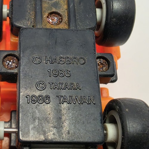 Vintage 1986 Transformers G1 WIDELOAD Throttlebot Figure - Picture 10 of 10