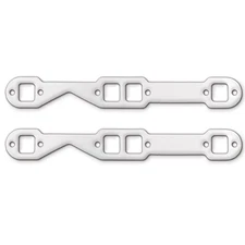 Remflex Header Gasket 2016; Graphite, Square Port 1.375 x 1.313 in. for SBC