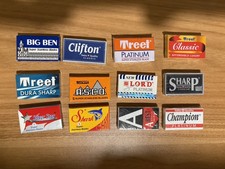 Double Edge Safety Razor Blades Variety Lot - 12 Packs, 60 Total Blades