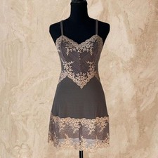 Wacoal Embrace Lace Chemise Slip Small Dark Slate