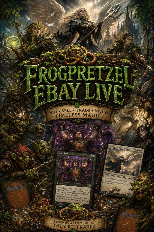Start MTG Magic the Gathering Frogpretzel AS SEEN LIVE Wednesday 7/1 JY1