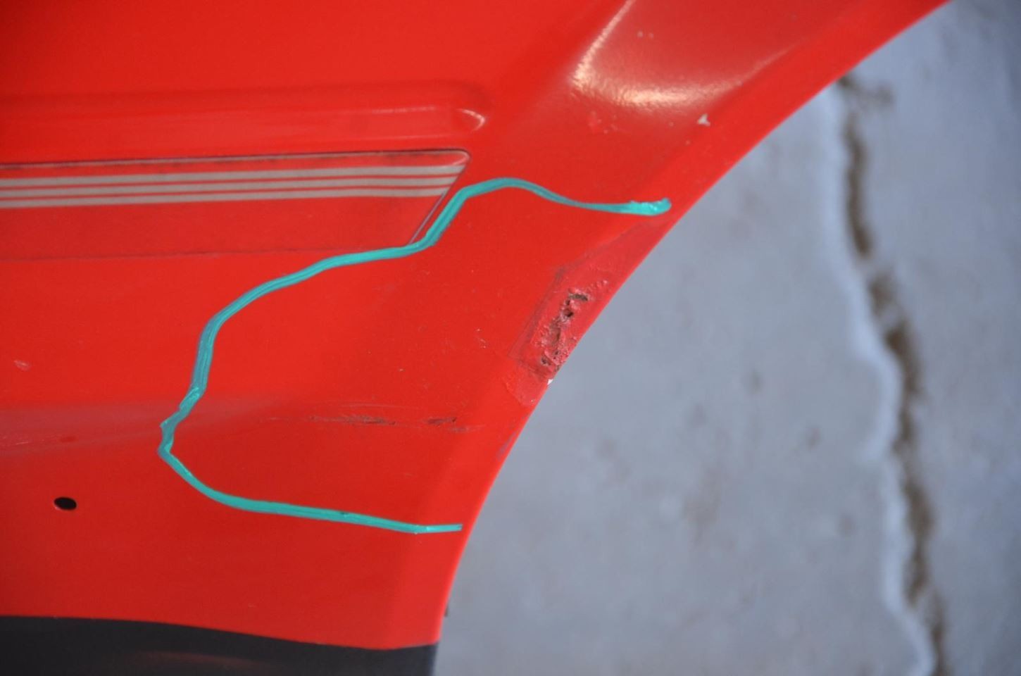 Driver Left Rear Quarter Panel Assembly Fits 85-89 MR2