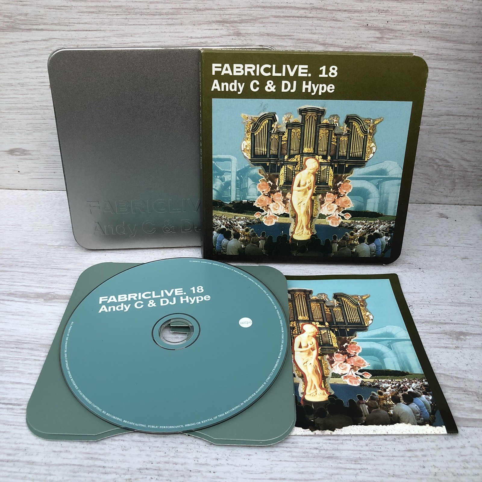 Various Artists : Fabriclive 18 (Mixed By Andy C And DJ Hype) CD (2004)