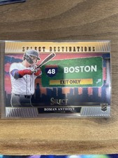 2025 Panini Select Roman Anthony #16 Select Destinations Boston Red Sox