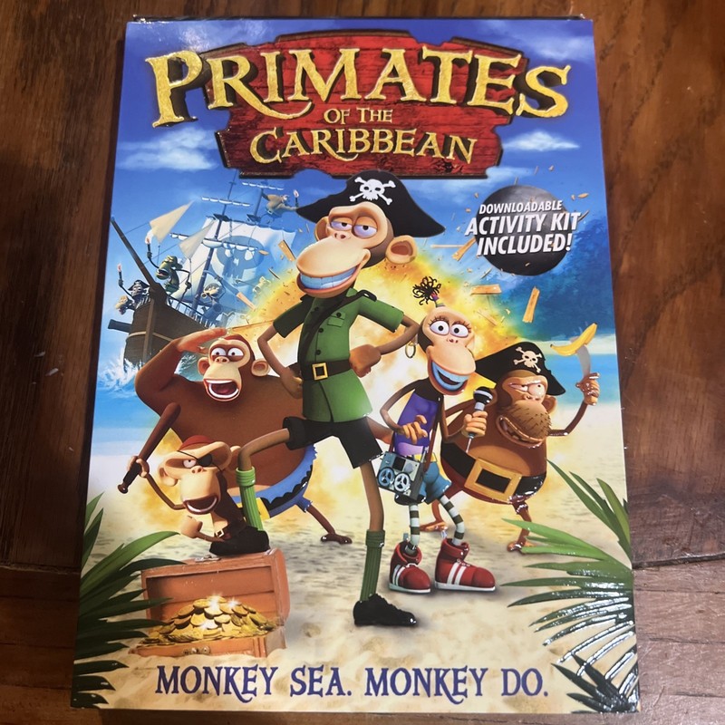 Primates of the Caribbean (DVD, 2013) Hawai’i ships by boat 30days