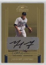2005 Donruss Classics Gold Significant Signatures 45/50 Mike Morse Auto 0ba6
