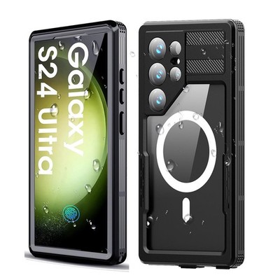 For Samsung Galaxy S24 Ultra S24 Waterproof Case Rugged Shockproof MagSafe Cover