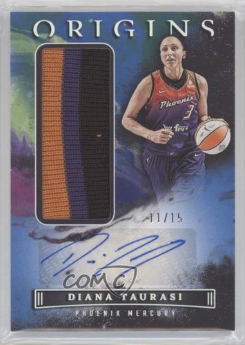 Diana Taurasi [Blue] #JA-STR 2023 Panini Origins WNBA Jersey Autographs card