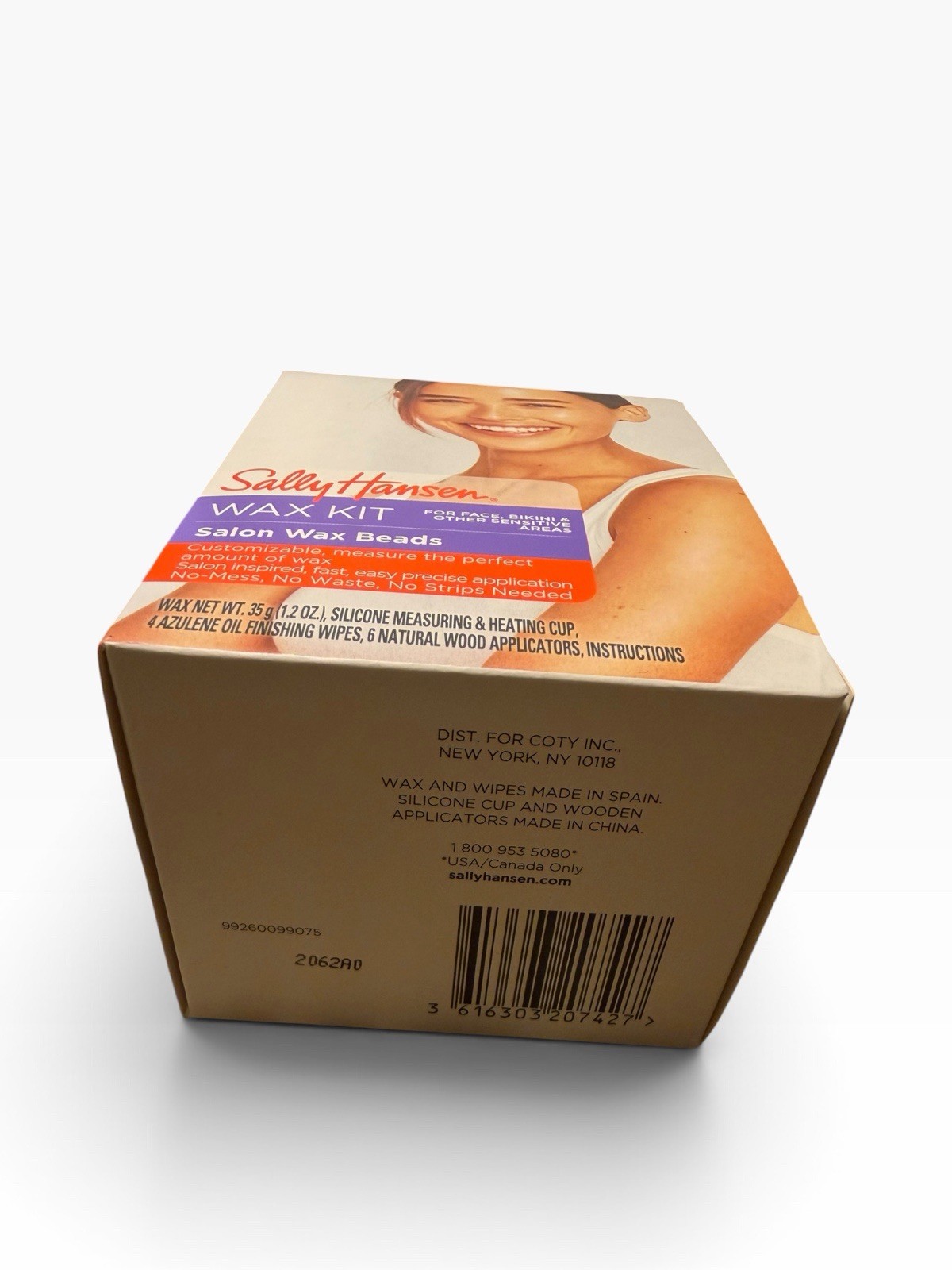 Sally Hansen Salon Wax Beads Kit Face Bikini Sensitive Area Hair Remover 2PK NEW image 7