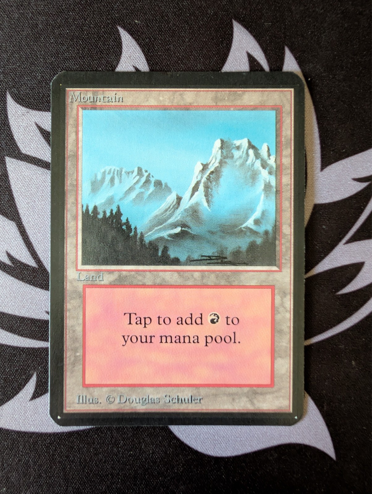 Mountain (B)(Light) ~ Alpha [Near Mint][Magic MTG]
