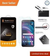 High-Quality 2-Pack Bubble Free Tempered Glass Protectors for BLU View 3 B140DL