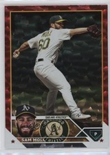 2023 Topps Series 1 Red Foil /199 Sam Moll #8 0rd2