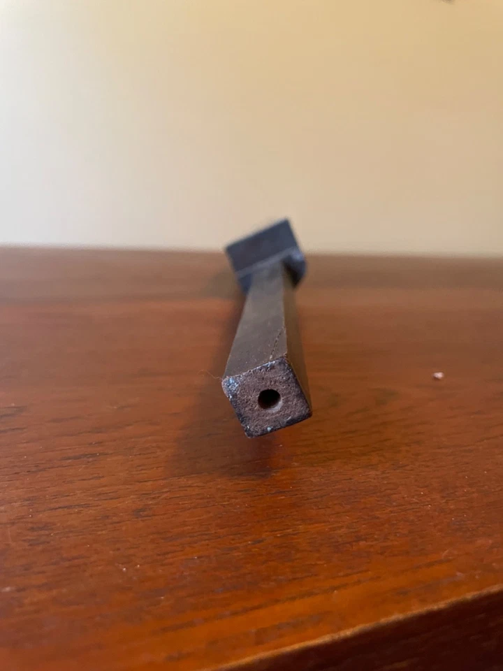 1899 Fairbanks and Cole 5 string banjo neck with MOP inlays Stamped w/ date - Image 4 of 4