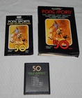 Vintage Pong Sports Atari 2600 W/Box ~ Sears Tele-Games ~ 1977