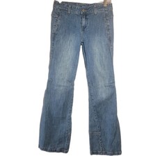 J Galt Shanghai Women's Jeans Blue Size S Flared Bell Bottom Wash Y2K Western 