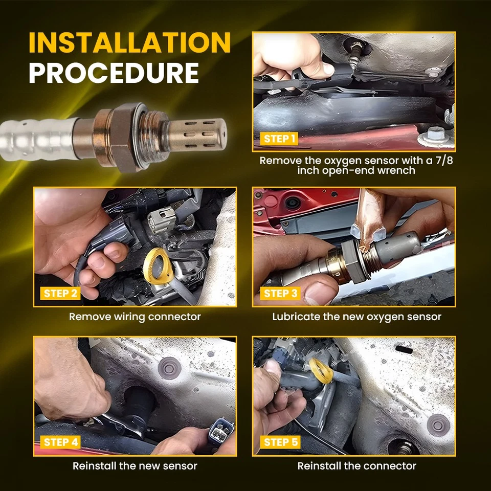 2X Sensor de oxígeno aguas arriba abajo para Jeep Compass Patriot 2,0 L 2,4 L L4 2011-2017 A Foto 4 de 4
