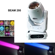 White 295W 14R Beam Moving Head Stage Light Gobo Spot Lighting DJ Disco Show