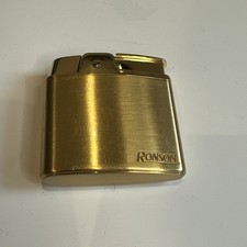 Vintage 1994 Ronson Varaflame Adonis Lighter | Gold Tone | 32 Years Old