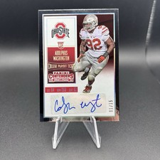 2018 Panini Contenders Football Cards - Rookie Ticket Short Print Runs 14