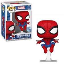 Funko Pop Cubierta de Cómic Marvel Spider-Man Figura Vinilo Normal Multicolor