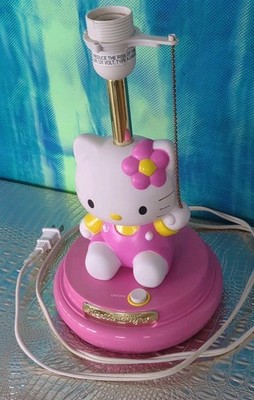Hello Kitty Table Lamp Sanrio Spectra 2007 KT3095 No Shade | eBay