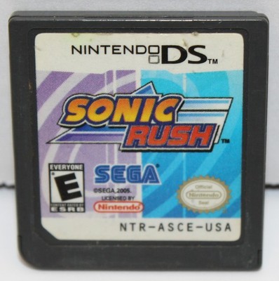 Sonic Rush (Nintendo DS, 2005) Cartridge Only - Tested and Working