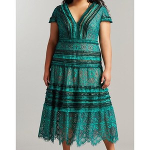 chinese dress ladies Amazon.com: Tadashi Shoji Women's C/S Metallic Pintuck Dress W/Sequin LACE  Neckline and Split, Midnight : Clothing, Shoes & Jewelry