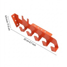 Garage Workshop Organizer Heavy Duty Chain Saw Storage Rack Wall Mount