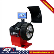 Tire Balancer Machine Acb-e31 Wheel Balancer Ace 3d Technology Lcd Display