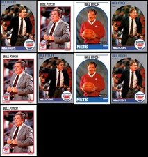 Hoops Bill Fitch New Jersey Nets (9) Card Lot - Last Call – Scoop It Up Befor...