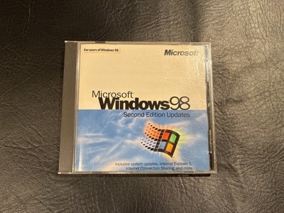 Windows 98 Second Edition Updates CD - Disc with Case