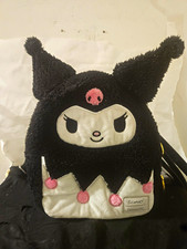 Loungefly Sanrio Kuromi Plush Mini Backpack Bag 10  