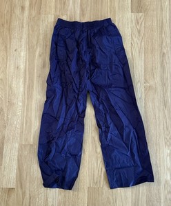 EUC Mountain Warehouse Pakka Kids' Waterproof Overtrousers - Purple - Size 9/10