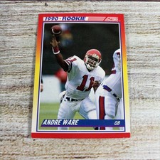 1990 Score Andre Ware Rookie Card #292 Houston Cougars QB Football NM. rookie card picture