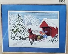 Artcraft Concepts Longstitch Kit Covered Bride Vintage Needle Work 5505 Sealed