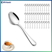 TeelöFfel Set 36 StüCk 13,5Cm Edelstahl Spiegelpoliert SpüLmaschinenfest