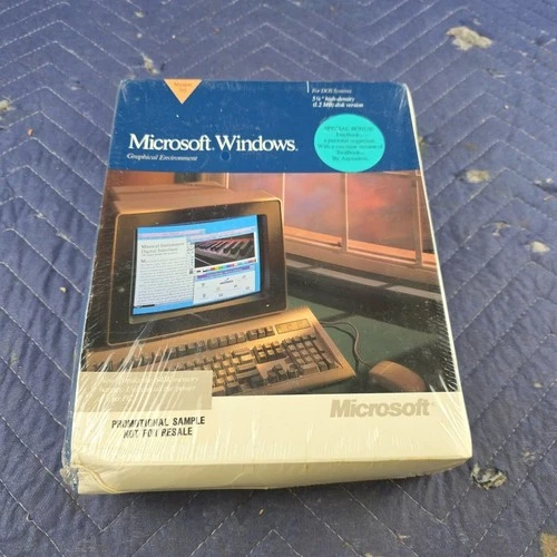 Microsoft Windows 3.0 - 5.25" Floppy Version - Sealed Operating System OS